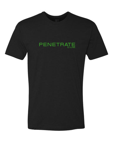 American Football D-Line Penetrate T-Shirt - Sports Specific Tshirts, LLC