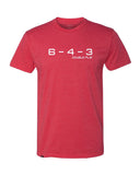 Baseball/Softball 6-4-3 Double Play T-Shirts